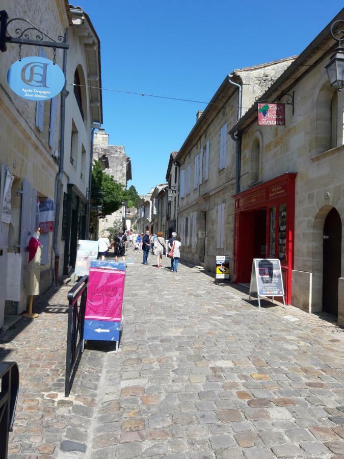 Les Logis Des Vignobles Sainte Emilion En Duplex N 3 Avec Terrasse Lägenhet Exteriör bild